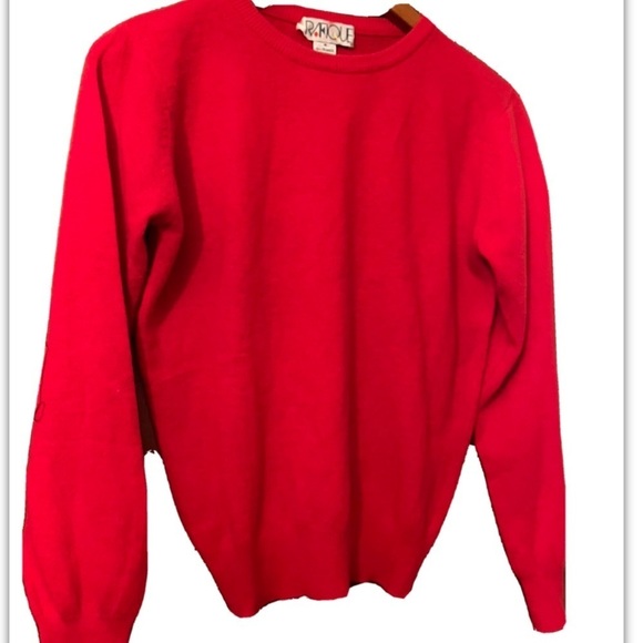 Vintage Rafique 100% Cashmere Sz M Crewneck Sweater - Picture 3 of 8